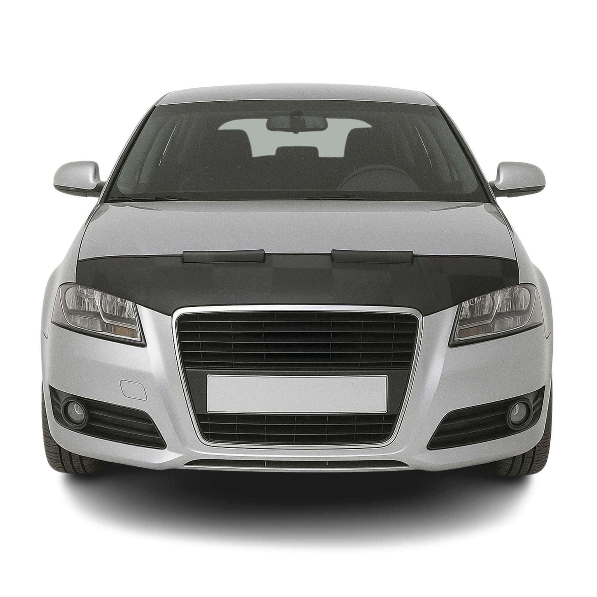 Haubenbra Steinschlagschutz Bonnet Bra für Audi A3 8P 2008-2013 Kariert Halb
