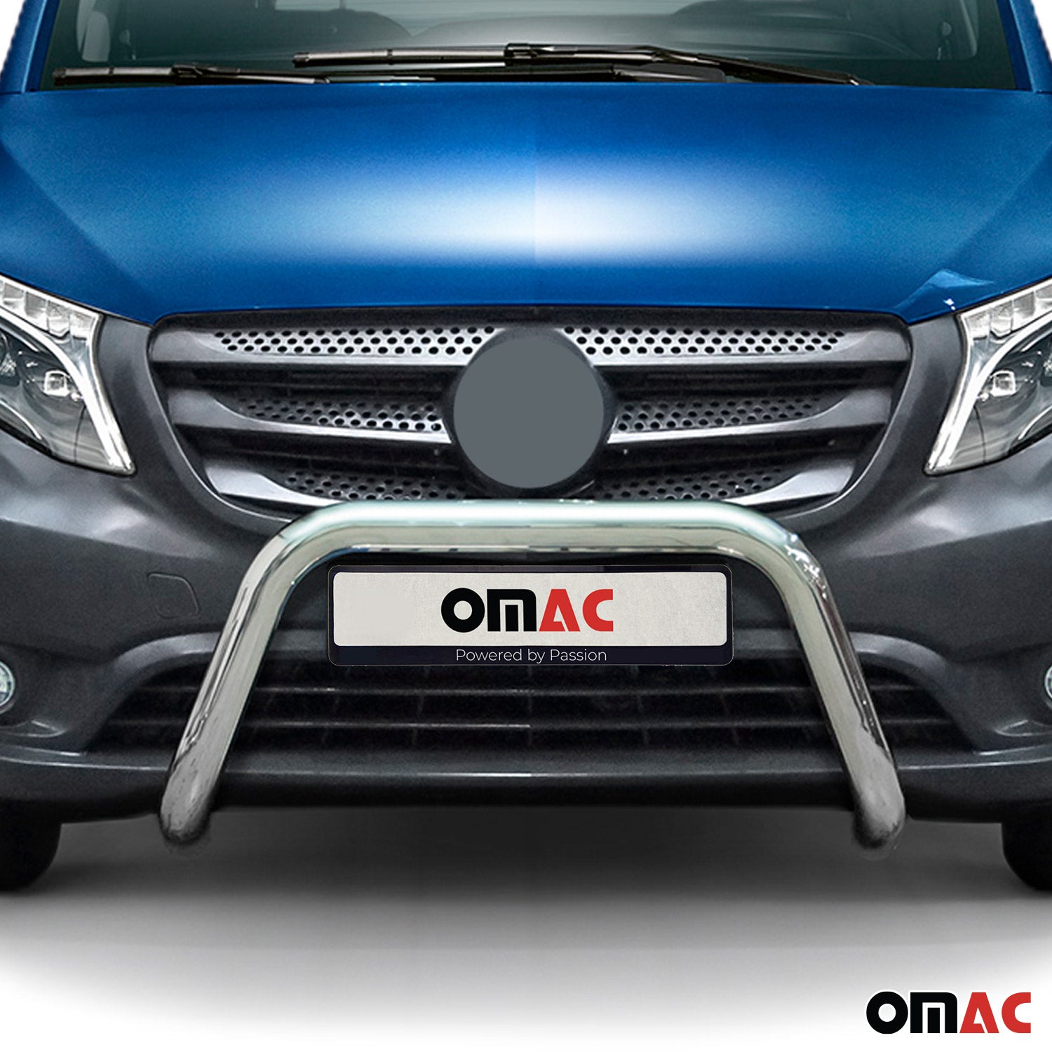 Stahl Frontbügel Frontschutzbügel für Mercedes Vito W447 2014-2019 ABE Silber
