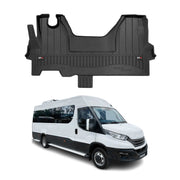 OMAC Gummi Fußmatten für Iveco Daily 2014-2025 Premium TPE Automatten Schwarz 1x