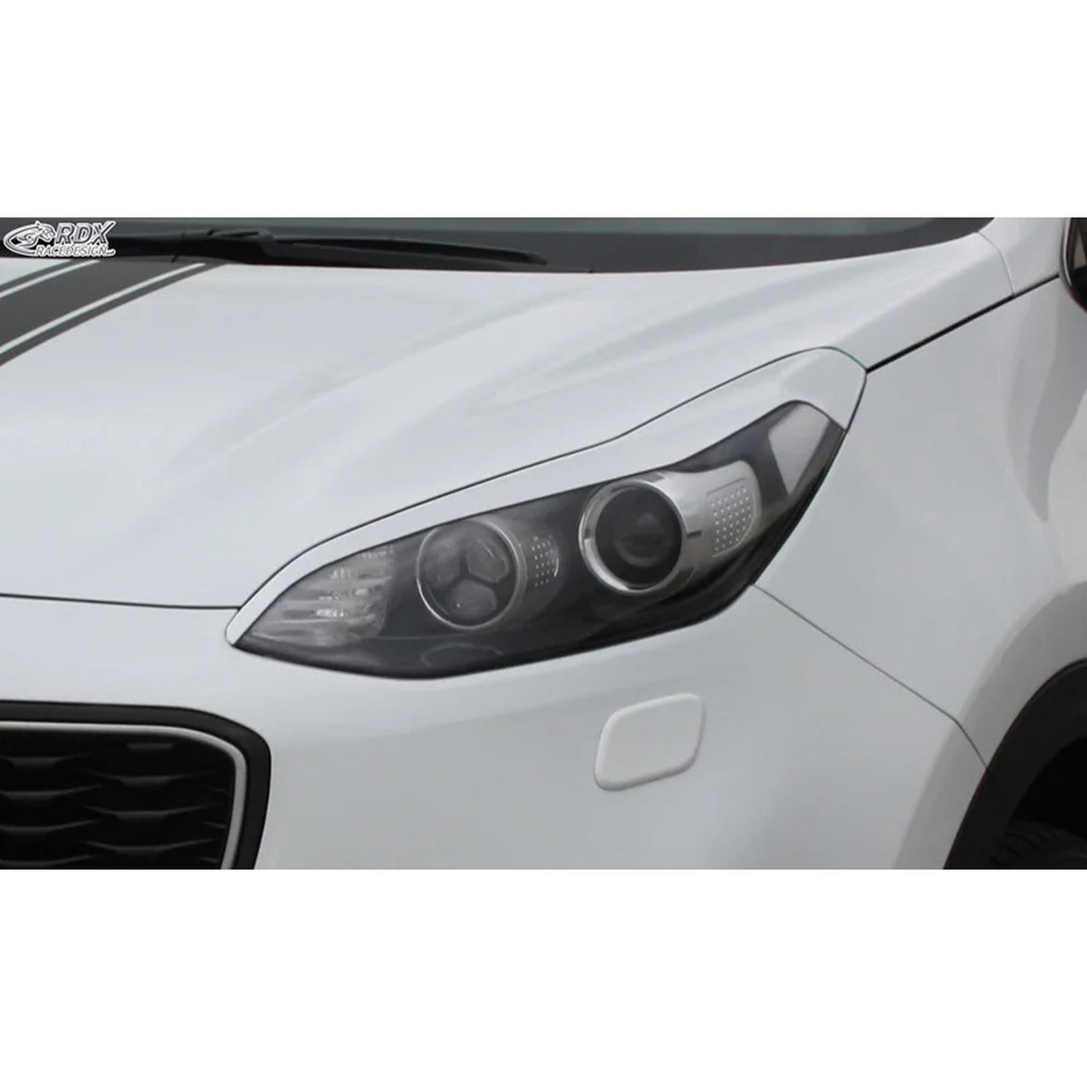 RDX Scheinwerferblenden für Kia Sportage 2015-2022 ABS TÜV