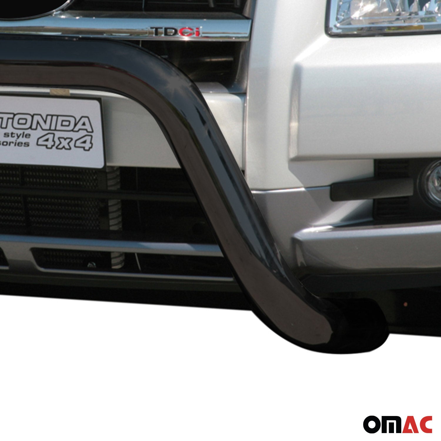 Frontbügel Frontschutzbügel für Ford Ranger 2007-2009 ø76mm Stahl Schwarz Schutz