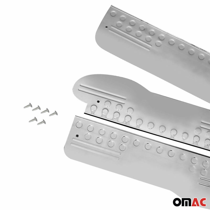 Einstiegsleisten Türschweller für Hyundai Starex H-1 Edelstahl Silber 3tlg