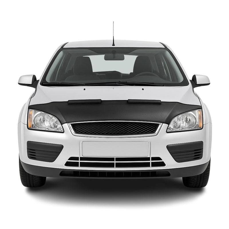 Haubenbra Steinschlagschutz Bonnet Bra für Ford Focus 2004-2008 Schwarz Halb