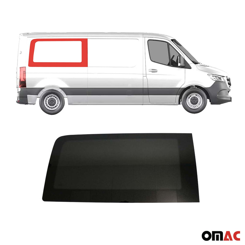 Seitenscheibe Seitenfenster für VW Crafter 2006-2017 Sicherheitsglas Rechts L2