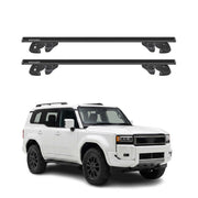 Dachträger Grundtäger für Toyota Land Cruiser J250 2024-2026 Alu TÜV Schwarz 2x