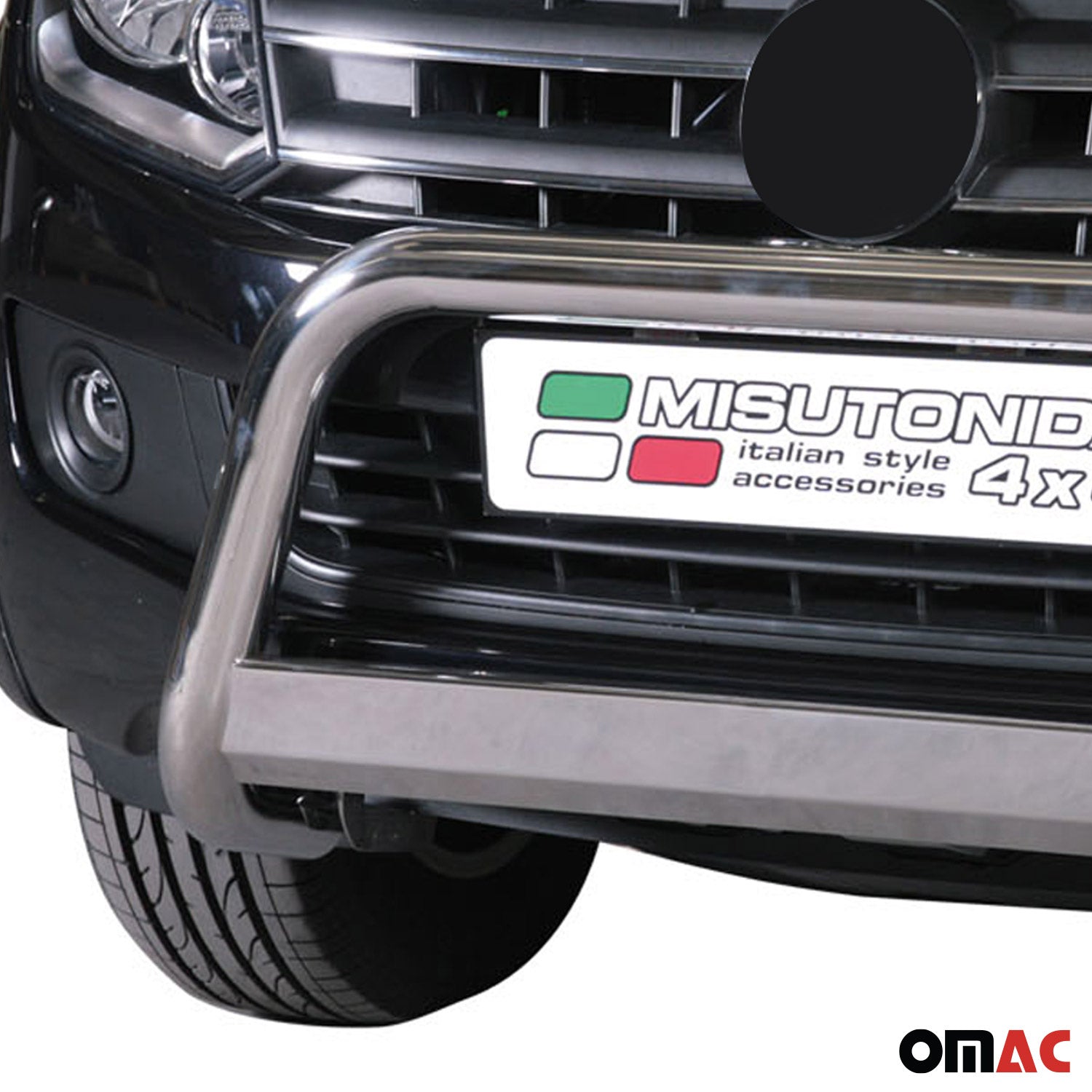 Frontbügel Frontschutzbügel für VW Amarok Highline 2016-2020 ø63mm Stahl Silber