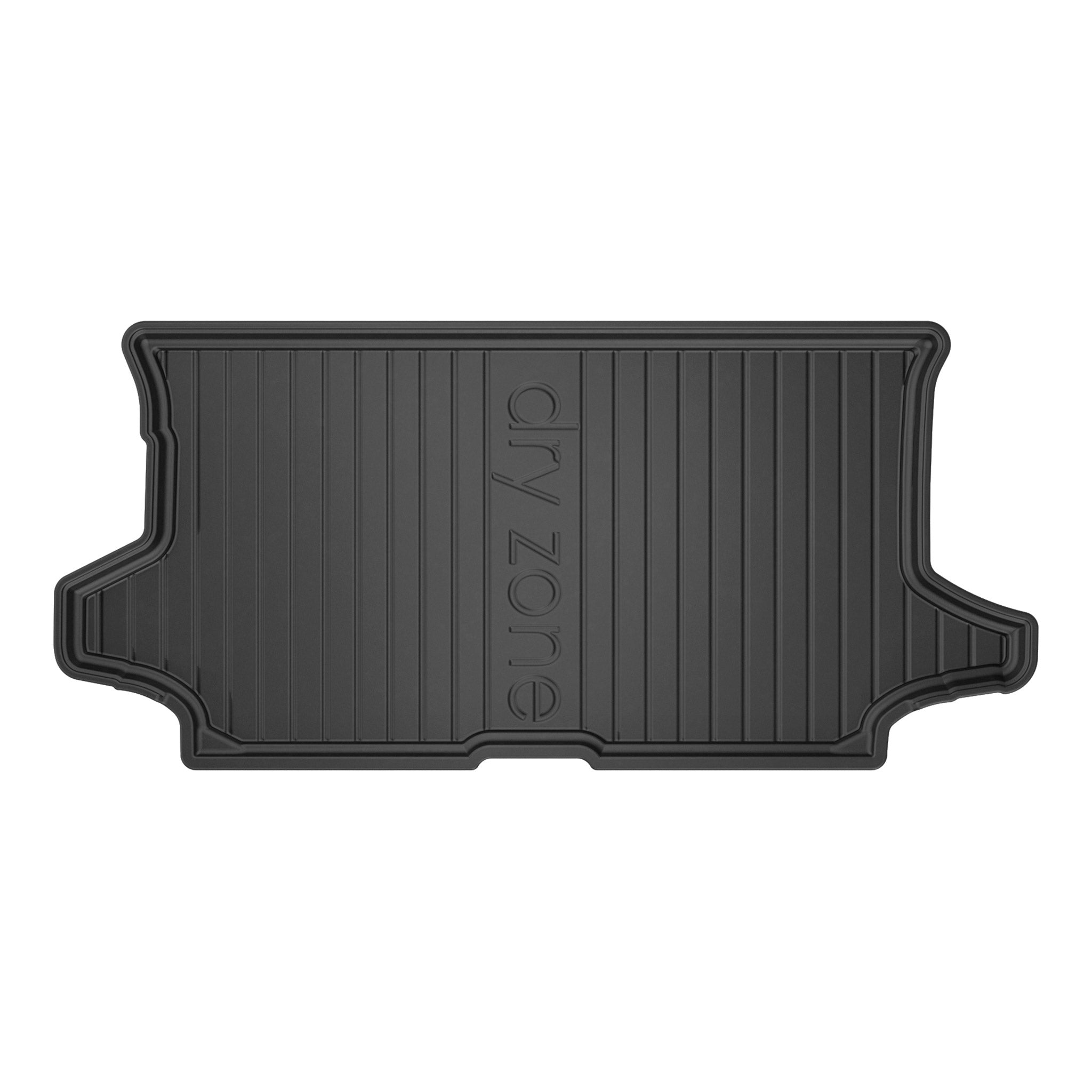 Kofferraummatte Laderaumwanne für Nissan Note I 2006-2012 TPE Schwarz obere 1tlg