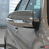Mirror Caps Mirror Cover for Hyundai Accent 2005-2012 Chrome ABS Silver