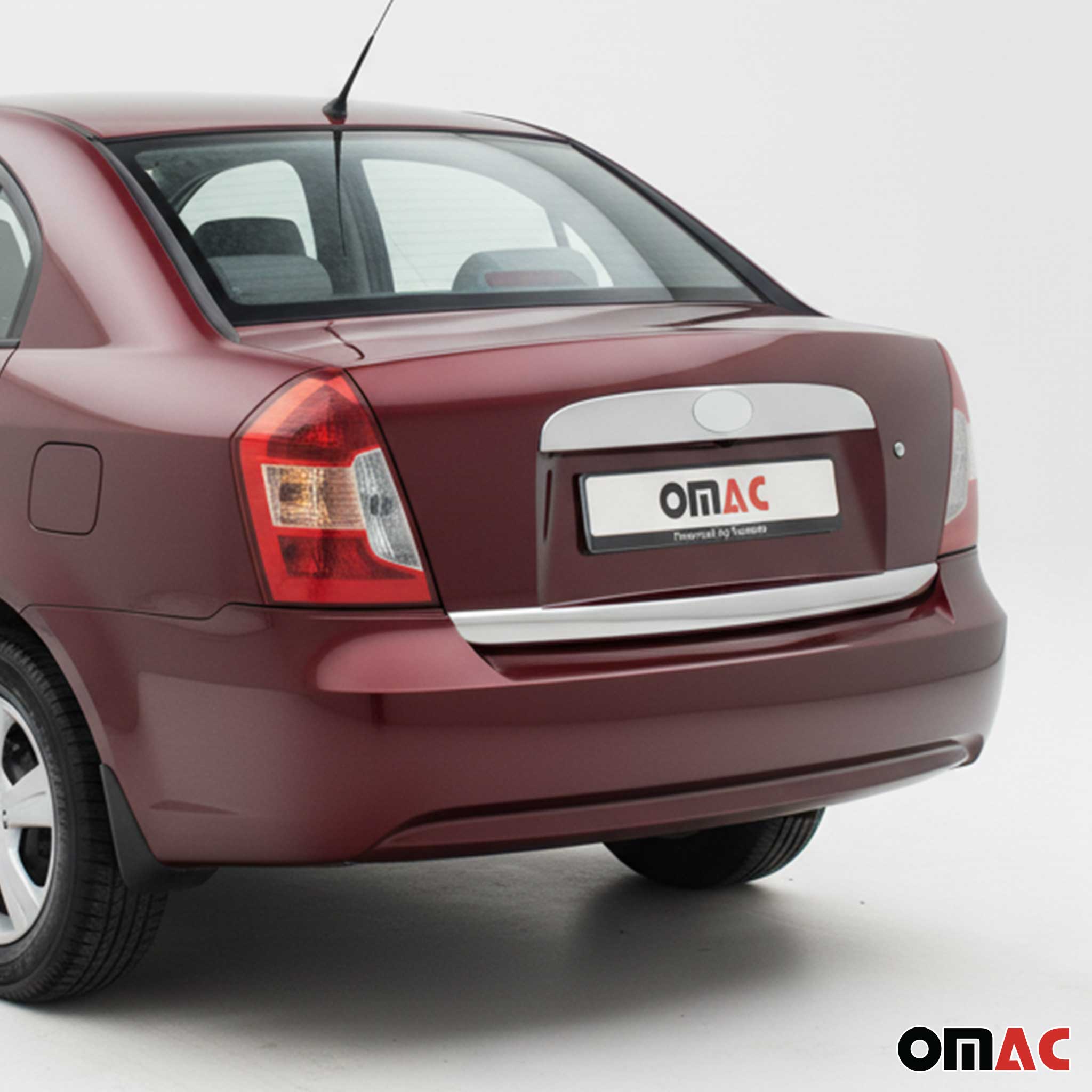 Kofferraumleiste Heckleiste für Hyundai Accent Era 2005-2011 Chrom Edelstahl
