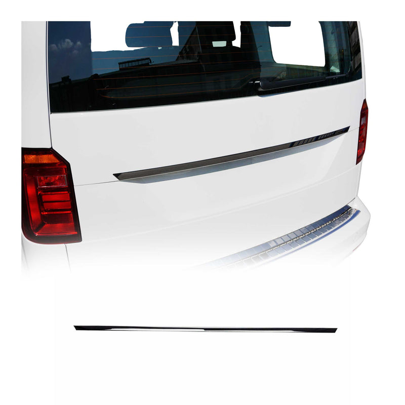 Heckklappe Kofferraumöffner Griff für VW Caddy 2015-2020 Edelstahl Dunkel 1tlg