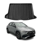 Kofferraumwanne Laderaumwanne für Mercedes GLA H247 2020-2025 Gummi TPE Schwarz