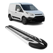 Trittbretter Schweller Seitenbretter für Ford Connect Kurzer RS 2014-2021 Alu