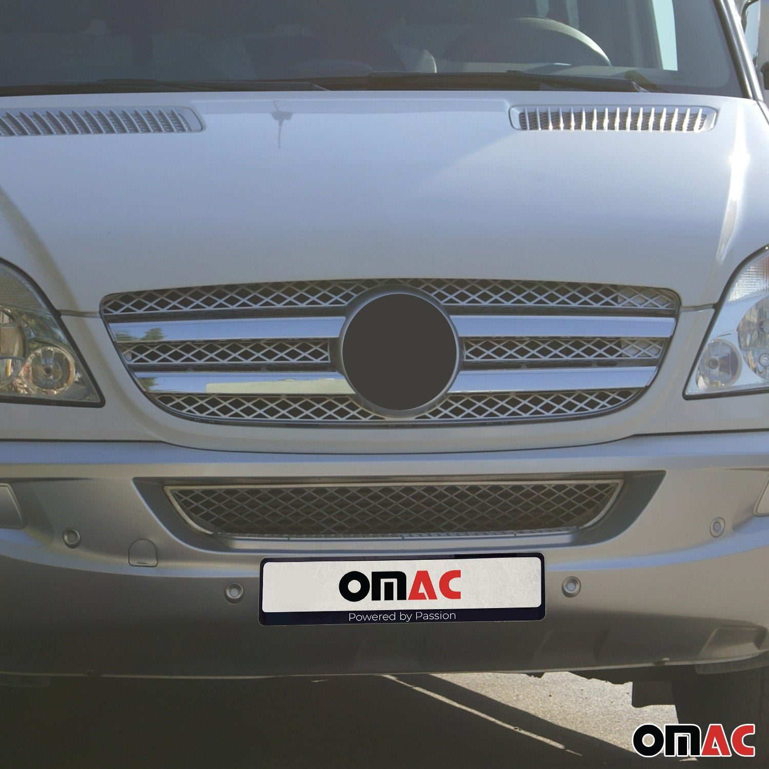 Kühlergrill Leisten Grillleisten für Mercedes Sprinter W906 2006-2013 Chrom 4x