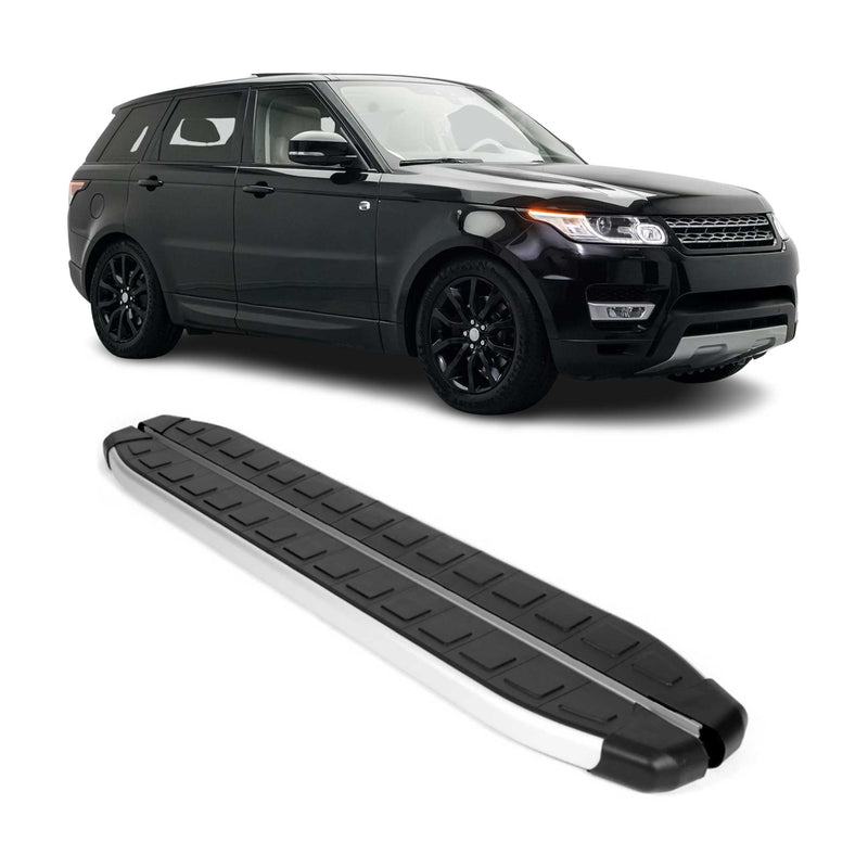 Seitenbretter Trittbretter für Land Rover Range Rover Sport 2017-2021 Schwarz