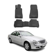OMAC Gummimatten Fußmatten für Mercedes E Klasse W211 S211 2002-2009 TPE 4x