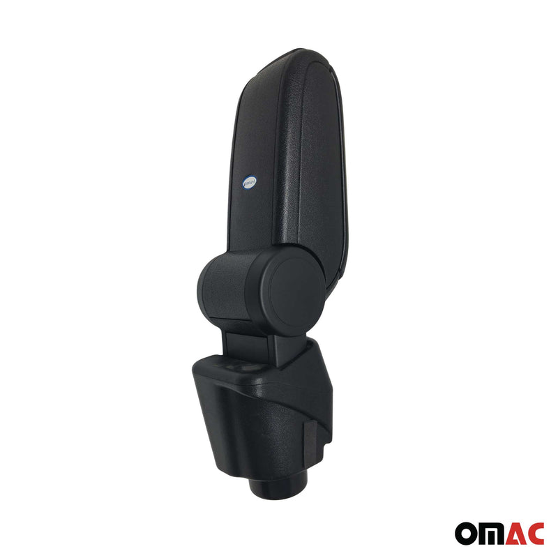 Mittelarmlehne Armlehne für Renault Fluence 2010-2015 PU-Leder ABS Schwarz