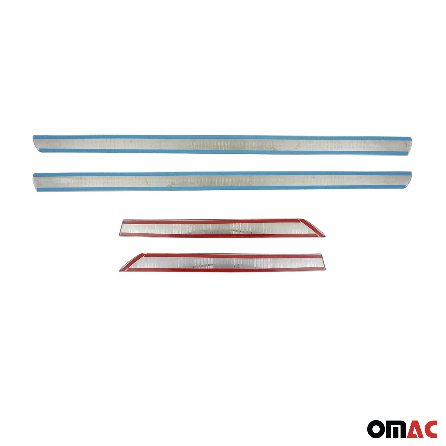 Seitentürleiste Türschutzleiste für Nissan Qashqai J10 2006-2014 Edelstahl 4x