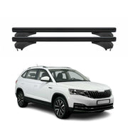 Menabo Dachträger Grundtäger für Skoda Kamiq 2019-2026 Aluminium Schwarz 2 tlg
