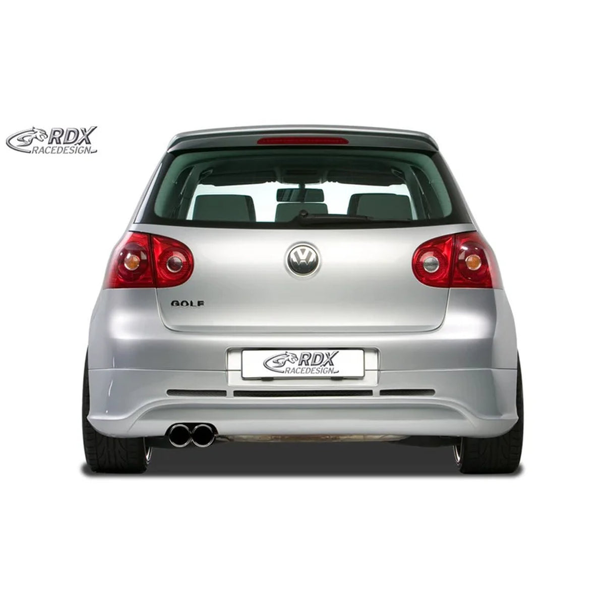 RDX Heckschürzenansatz für VW Golf V Schrägheck 3-5tür 2003-08 Auspuff links