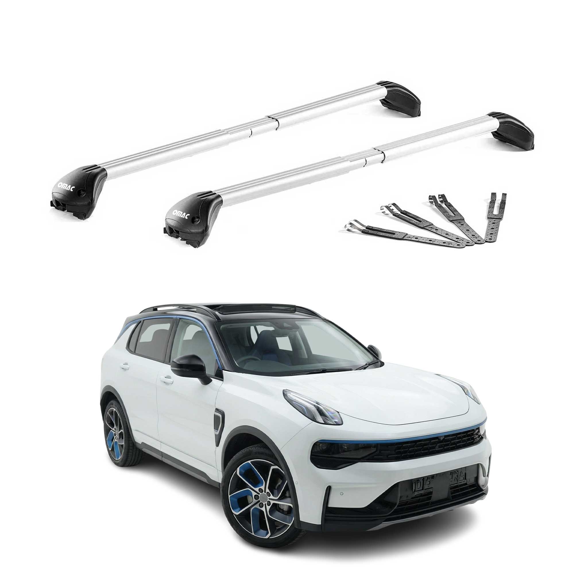 Dachträger für Linky & Co 01 2021-2026 Facelift 100kg Aluminium Silber 2x ABE