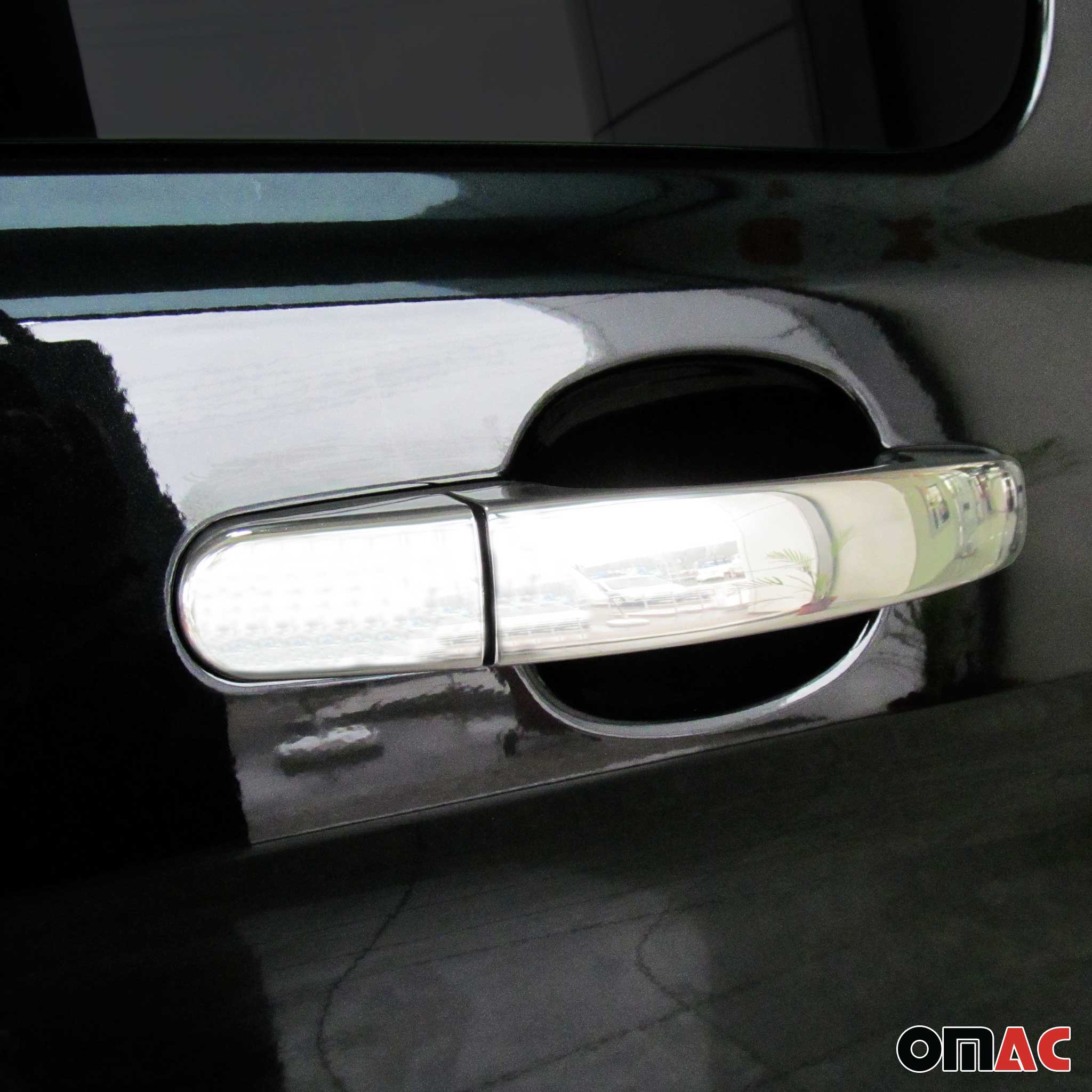 Türgriff Blende Türgriffkappen für Ford Tourneo Courier 2014-2023 4Tür Chrom 8x