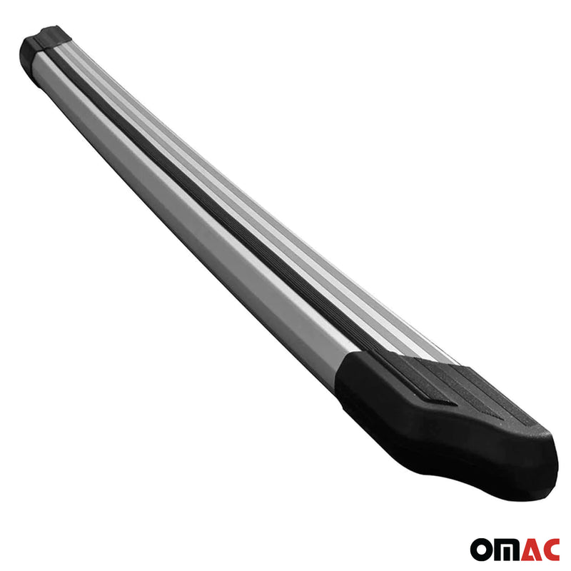 Heckstoßstange Heckschutz für Opel Combo 2012-2018 Aluminium Silber