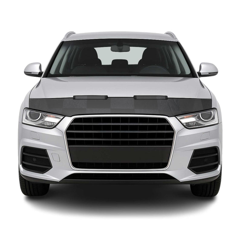 Haubenbra Steinschlagschutz Bonnet Bra für Audi Q3 8U 2011-2018 Kariert Halb