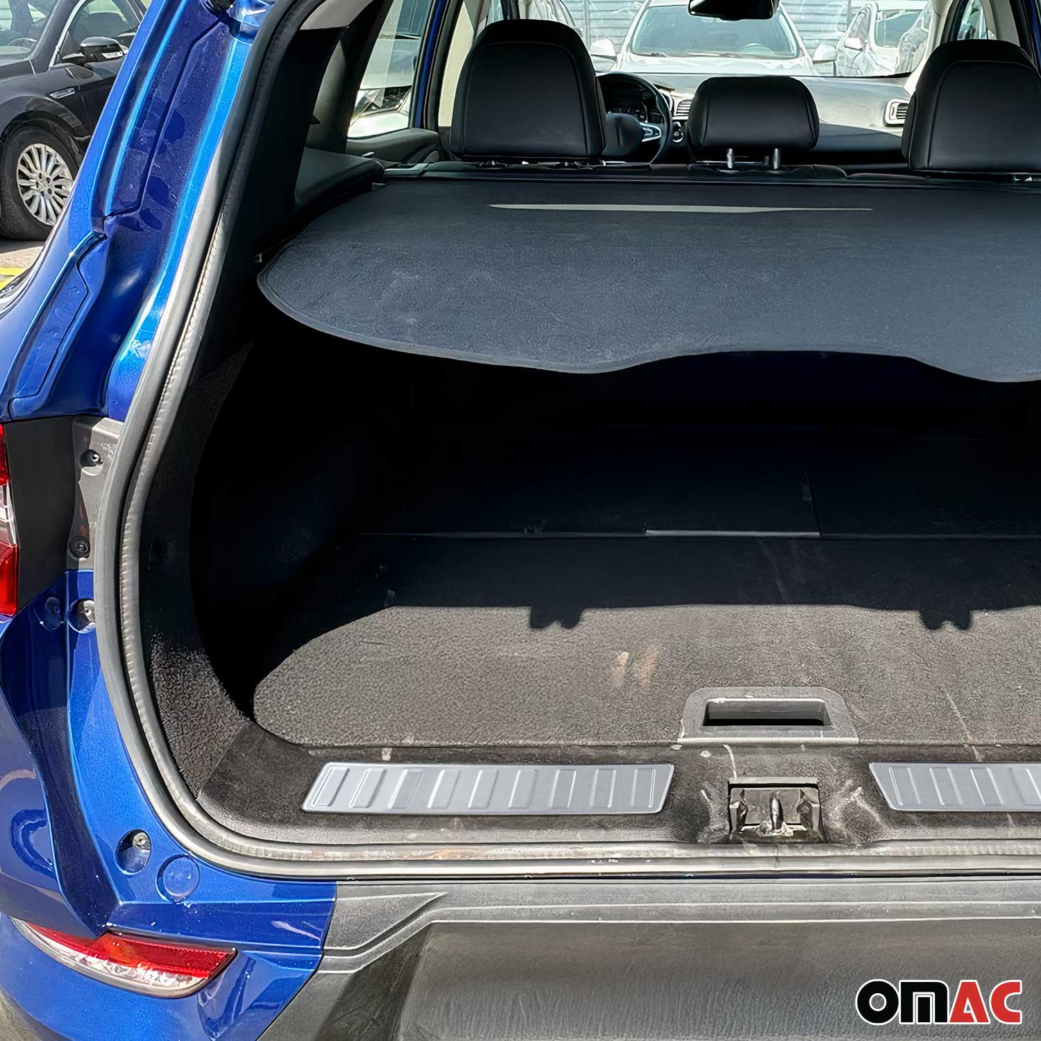 Ladekantenschutz Stoßstange für Renault Kadjar 2015-2018 Pre-FL Chrom gebürstet
