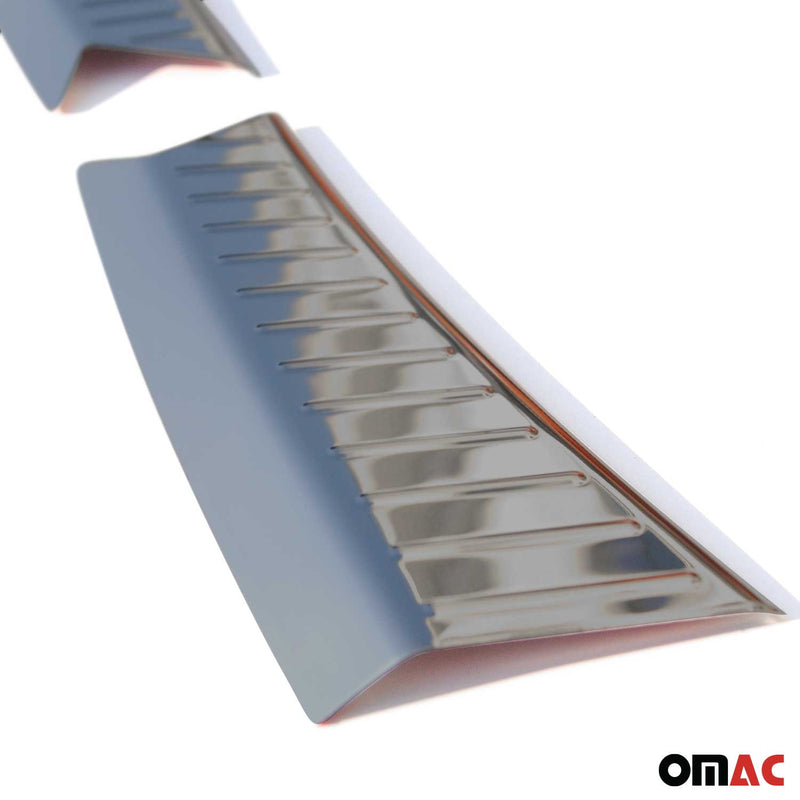 Innen Ladekantenschutz Stoßstange für Ford Kuga 2013-2016 Edelstahl Dunkel 2tlg