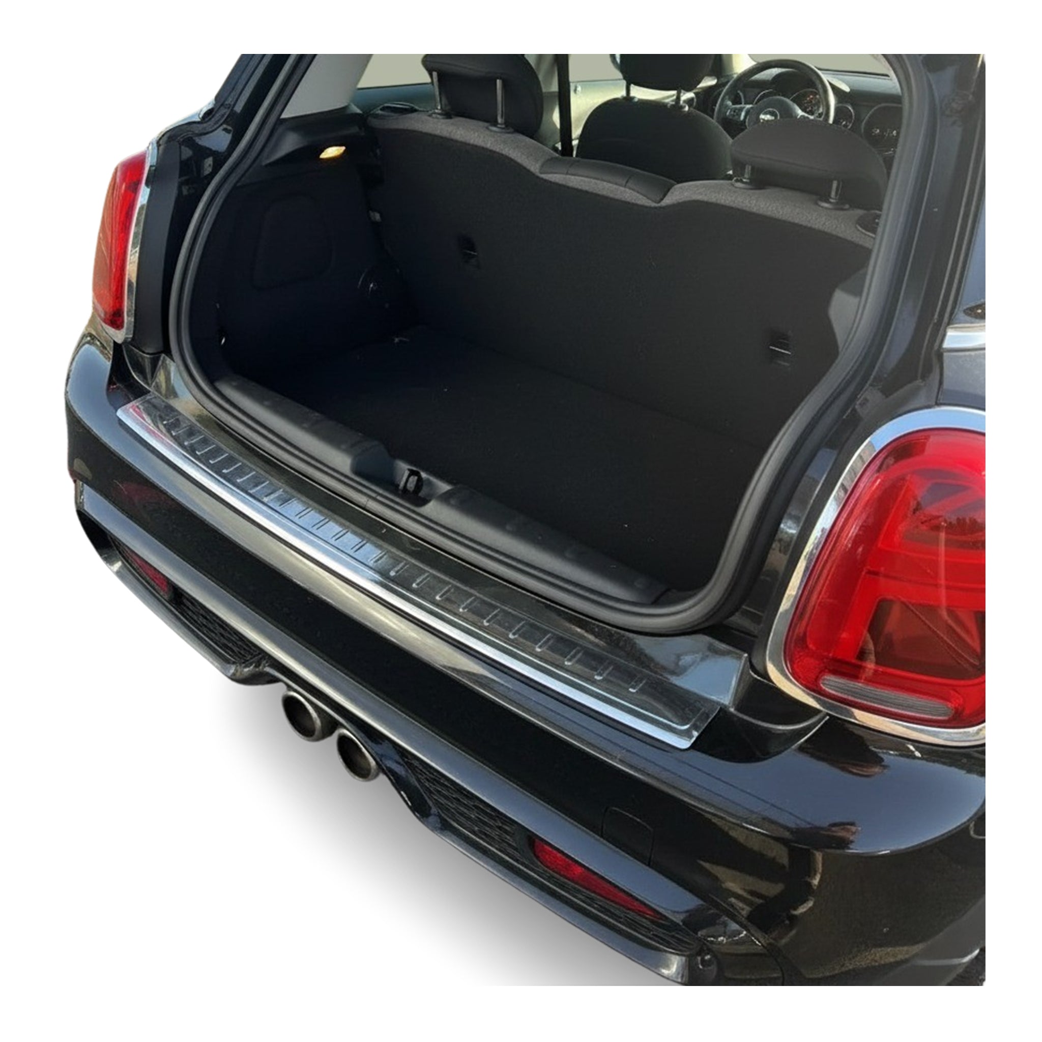 Ladekantenschutz Stoßstangenschutz für Mini Cooper F56 2014-2023 Edelstahl Chrom