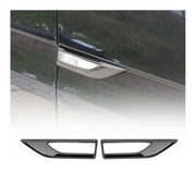 Blinkerrahmen Signalblende Blinker Rahmen für VW Caddy 2015-2020 Chrom Dunkel 2x