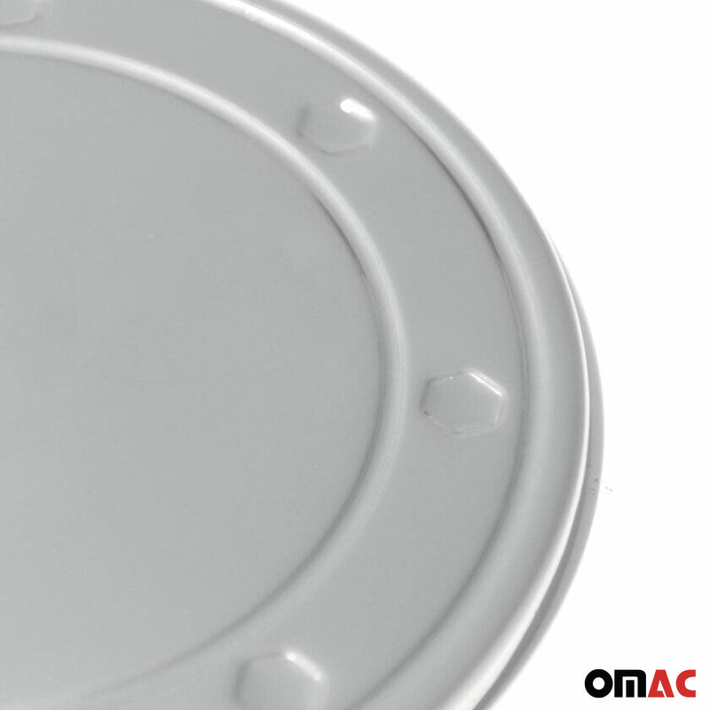 Tankdeckel Blenden Tankverschluss für Ford Focus 1998-2005 Edelstahl Chrom