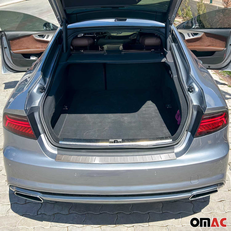 Ladekantenschutz Stoßstange für Audi A7 Limo 4G8 2010-2018 Chrom Gebürstet