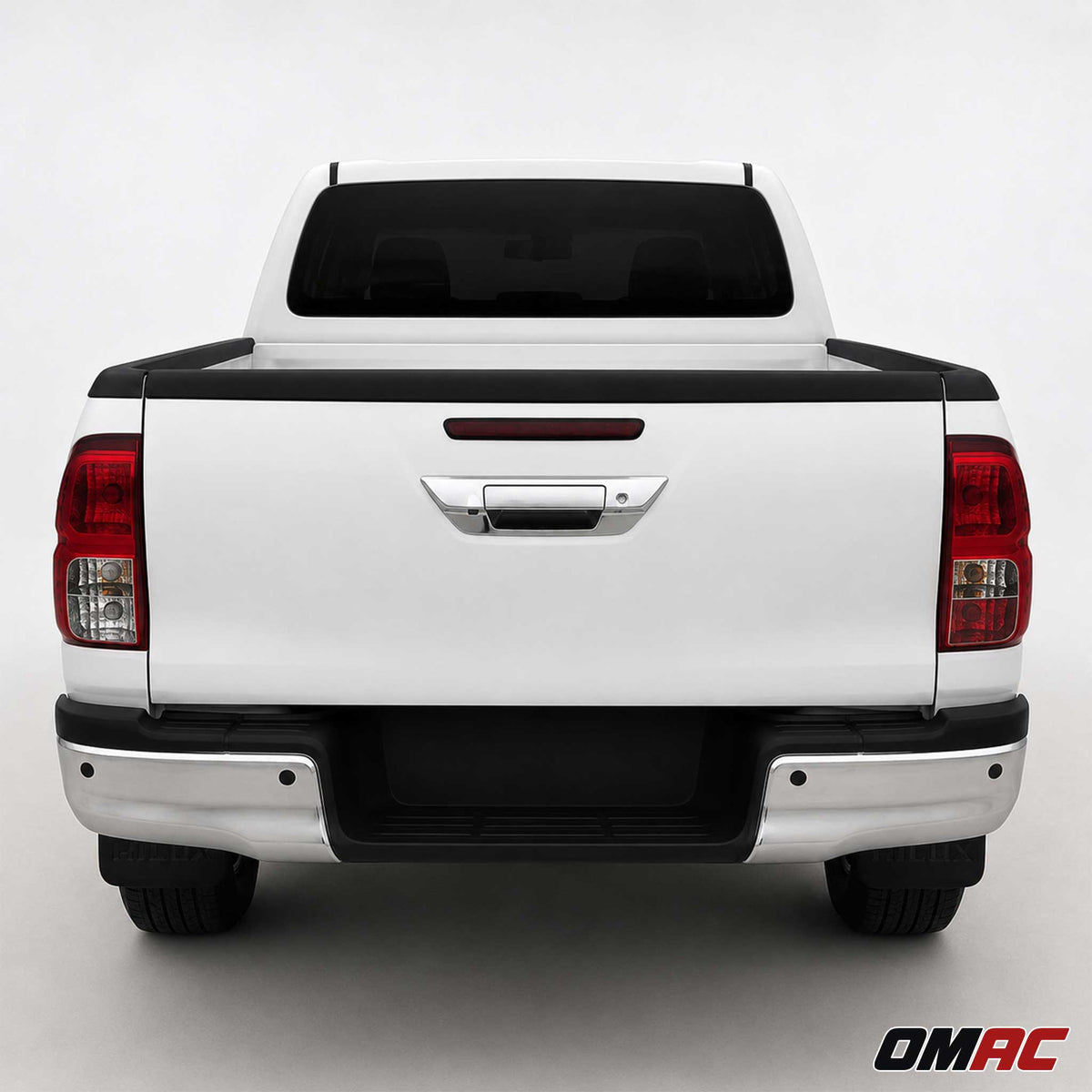 Heckklappenschutz Schutzleiste für Toyota Hilux VIII 2021-2026 Facelift ABS 3tlg