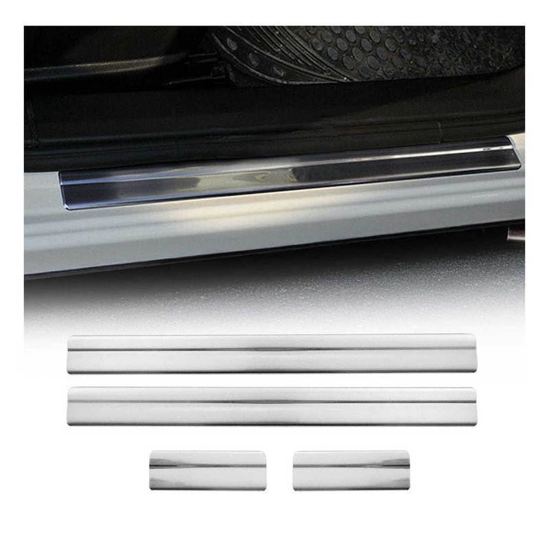 Einstiegsleisten Türschweller für Nissan Qashqai +2 2008-2014 Edelstahl 4x