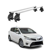 Menabo Dachträger Grundtäger für Toyota Verso 2009-2018 50kg Stahl Silber 2 tlg