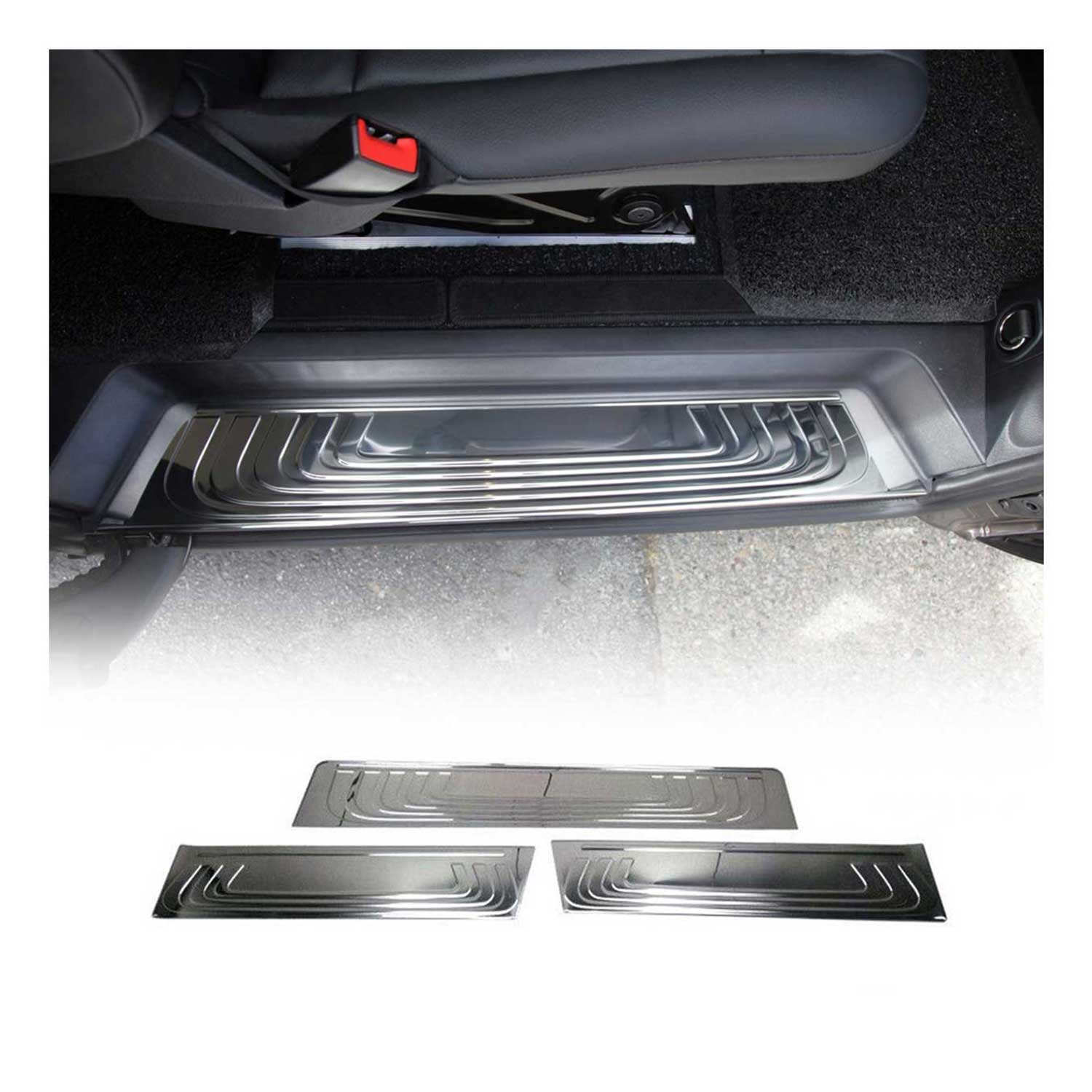 Einstiegsleisten Türschweller für Mercedes Vito W447 2014-2026 Edelstahl 3x