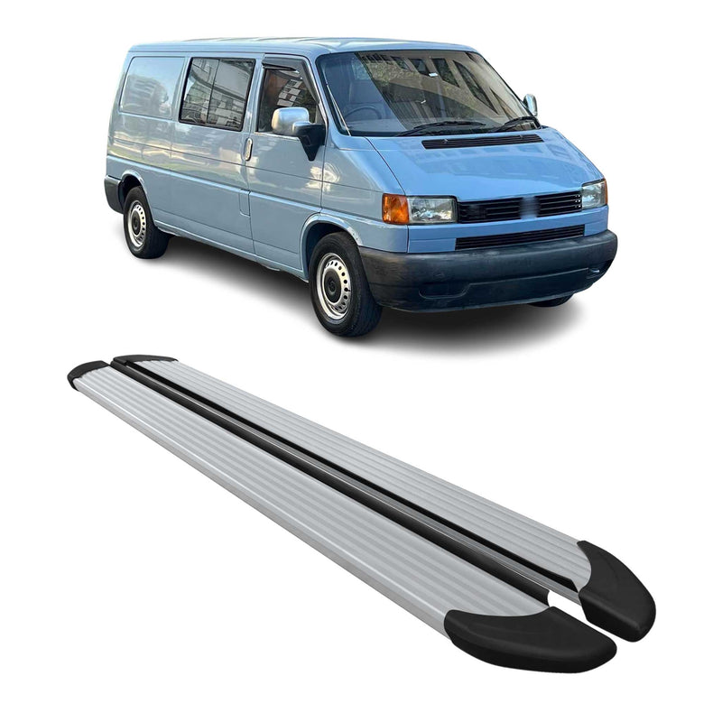 Schweller Trittbretter Schweller für VW Transporter T4 1990-2003 L2 Langer Alu