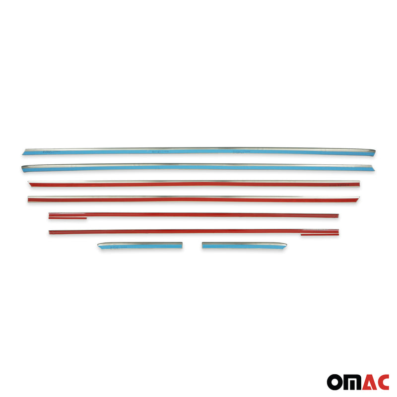 Fensterleisten für Mercedes Vito W447 2014-2025 Extra Langer Radstand Chrom 8x