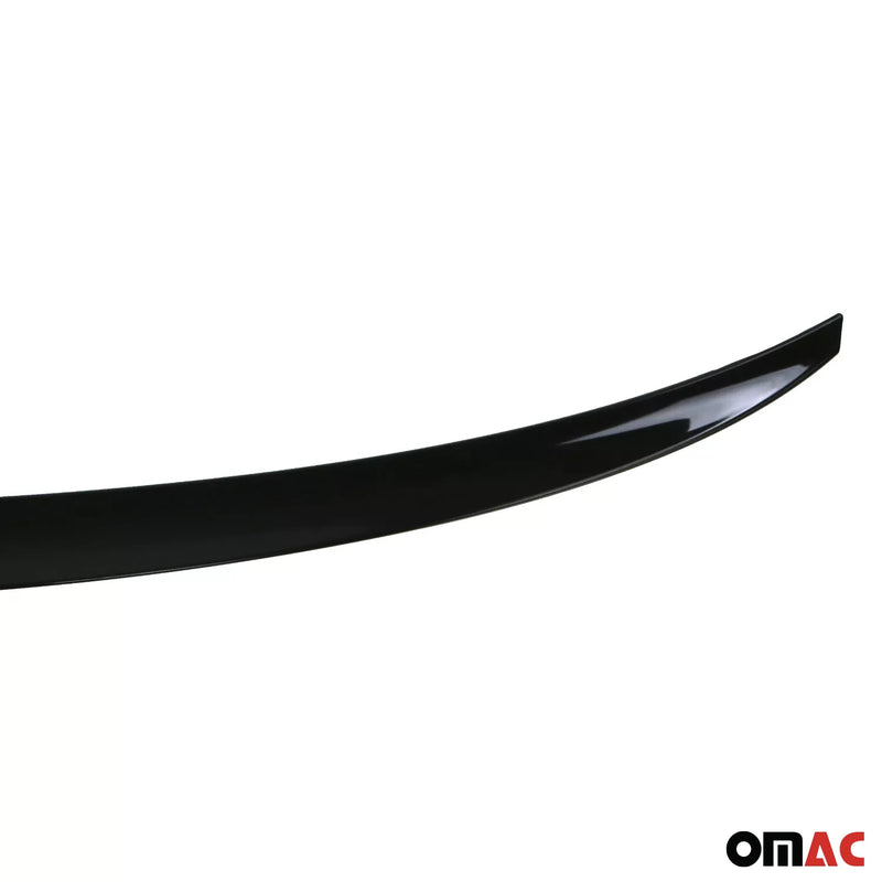 Heckspoiler Heckflügel Hecklippe für Audi A3 8V Limousine 2013-2020 ABS Schwarz