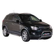 Frontbügel Frontschutzbügel für Opel Antara 2011-2015 ø63mm Stahl Silber Schutz
