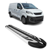 Trittbretter Schweller Seitenbretter für Peugeot Traveller 2016-2026 L2 L3 Alu