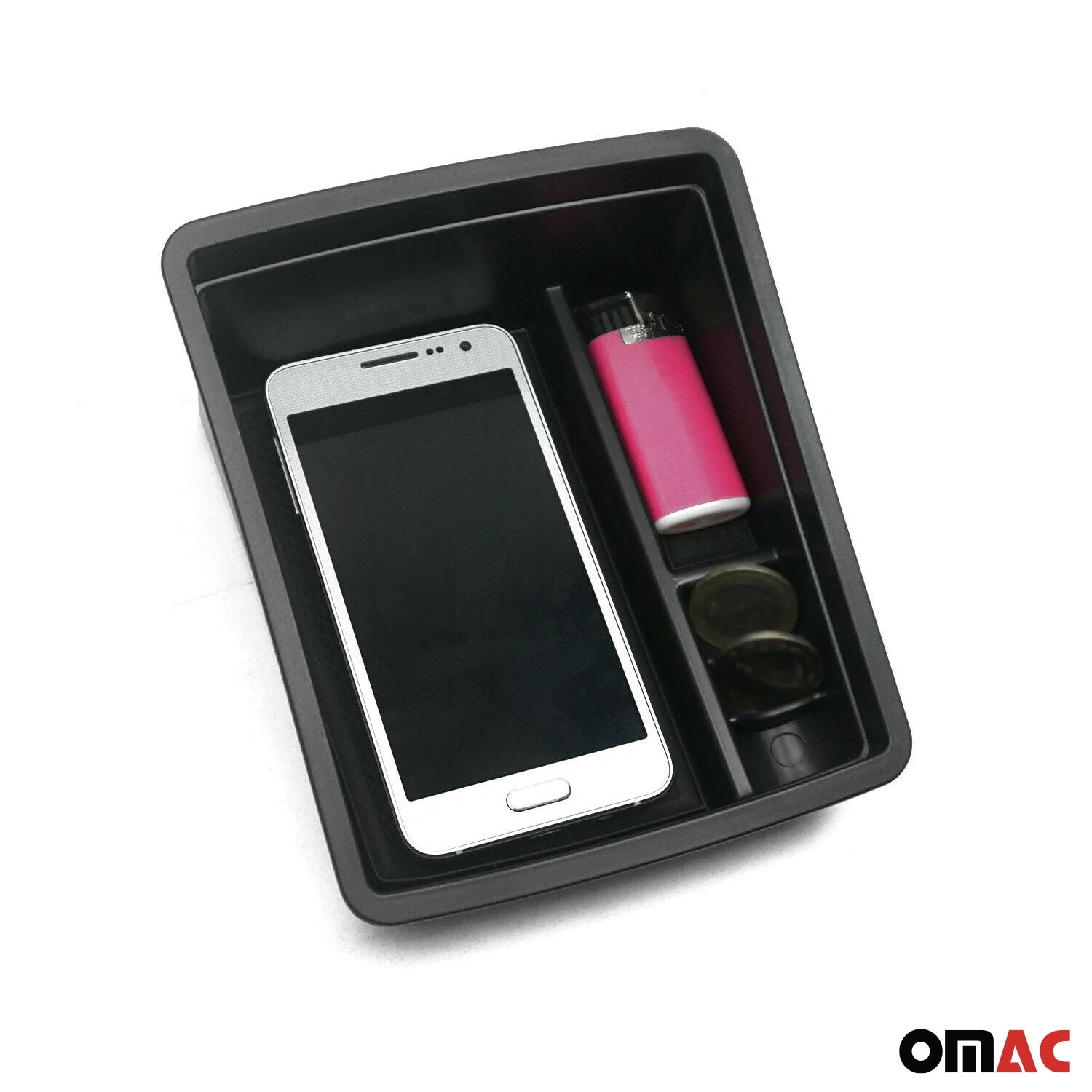 Armauflage Ablagebox für VW Jetta 2014-2018 Zentrale Storage-Box Schwarz