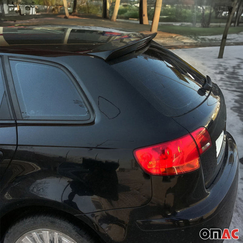 Heckspoiler Dachspoiler Hecklippe für Audi A3 8P Sportback 2004-2013 Lackierbar