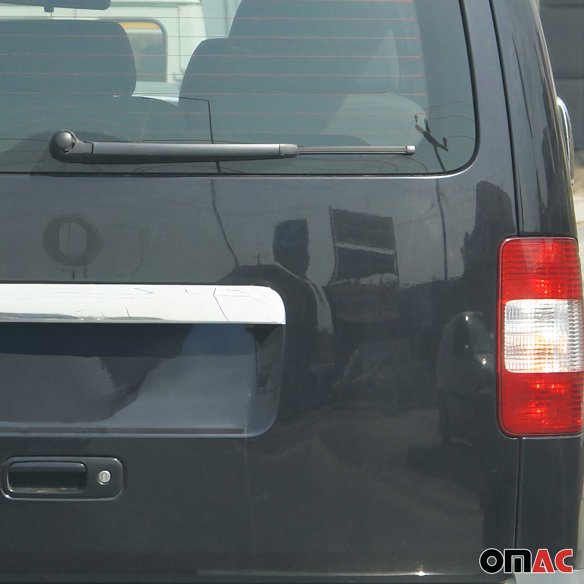 Kofferraumleiste Heckklappe Leiste für VW Caddy 2003-2020 Edelstahl Chrom 1tlg