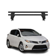 Menabo Dachträger Grundtäger für Toyota Auris mk2 2012-2018 50kg Alu Schwarz 2x