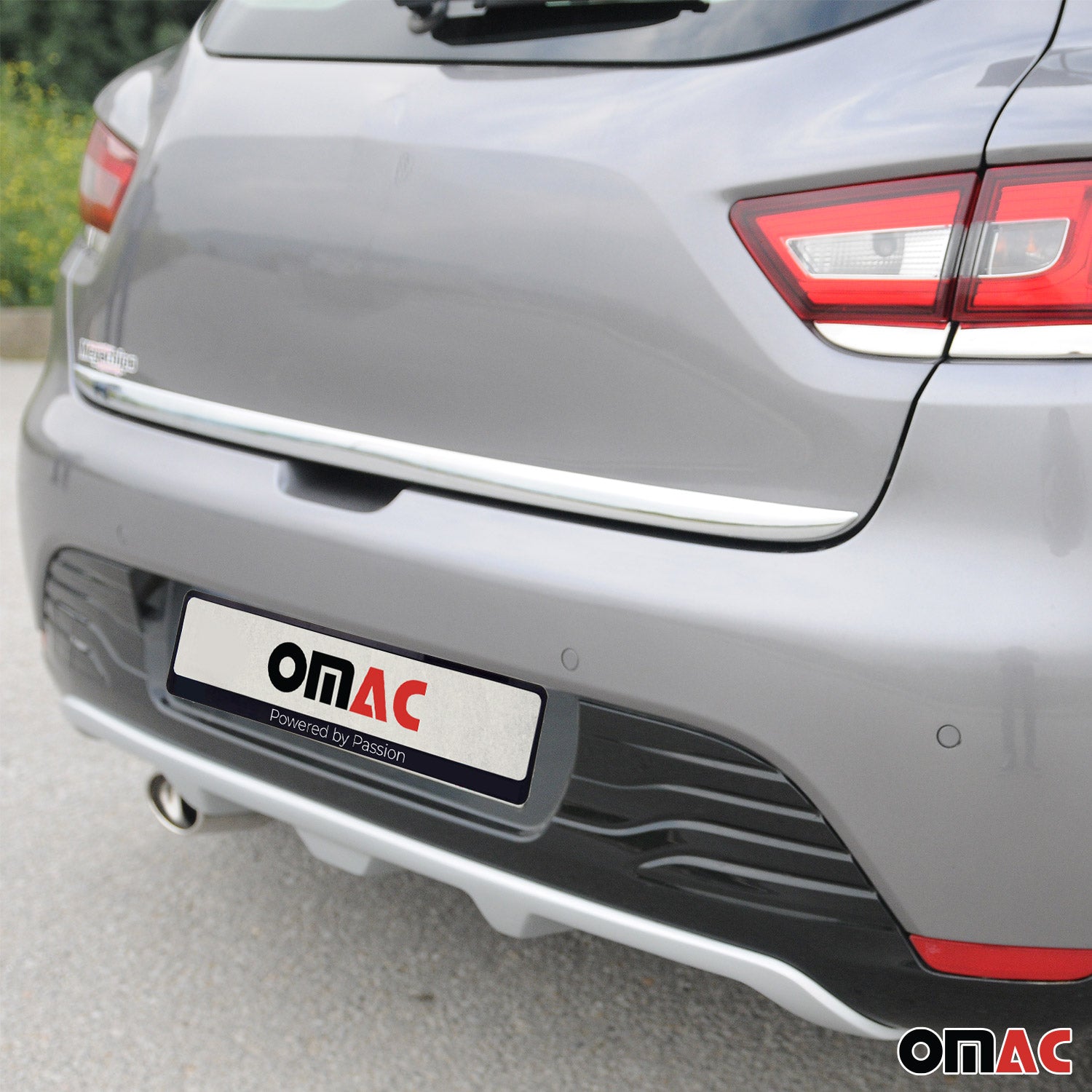 Kofferraumleiste Heckklappe Leiste für Renault Clio 2012-2019 Edelstahl Chrom