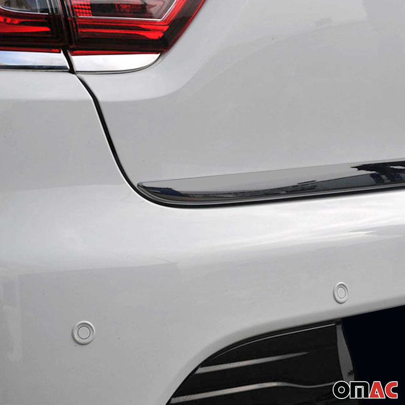 Kofferraumleiste Heckklappe Leiste für Renault Clio 2012-2019 Edelstahl Dunkel