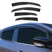 4x Windabweiser Regenabweiser für Fiat Linea 2007-2018 Stufenheck Acryl Dunkel