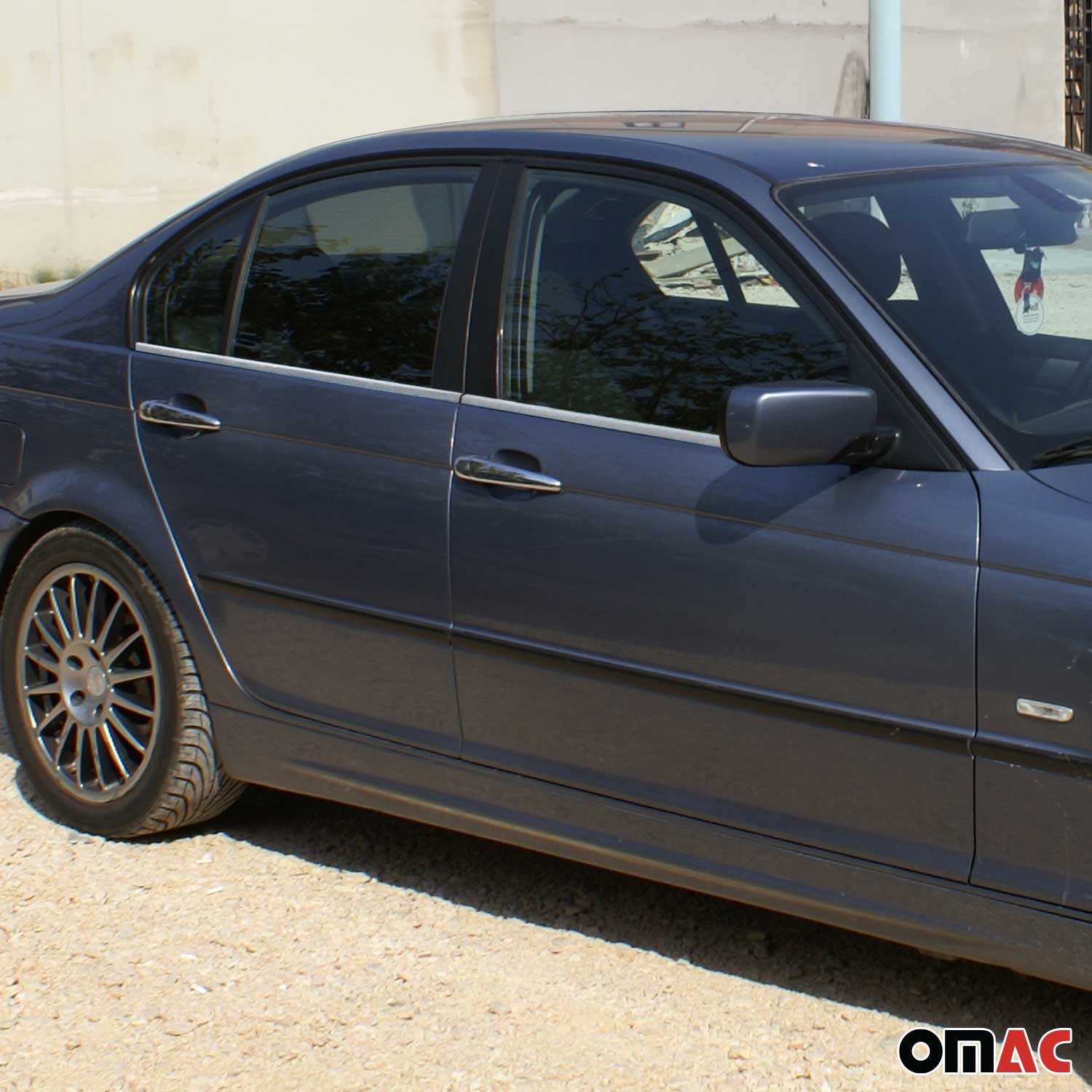 Fensterleisten Zierleisten für BMW 3er E46 1998-2007 Edelstahl Chrom 4tlg